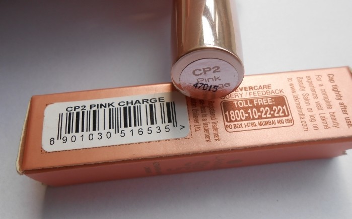 Lakme Pink Charge 9 to 5 Crease-Less Creme Lipstick Review1