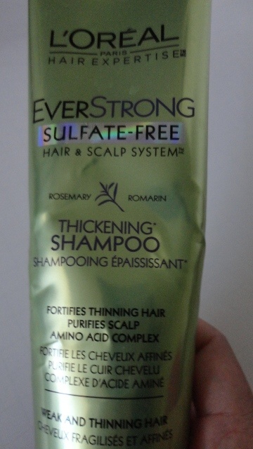 L’Oreal Thickening Shampoo Sulfate Free EverStrong 3