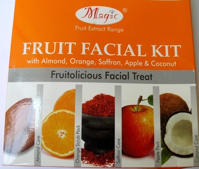 Nature's Essence Magic Fruit Facial Kit Review2