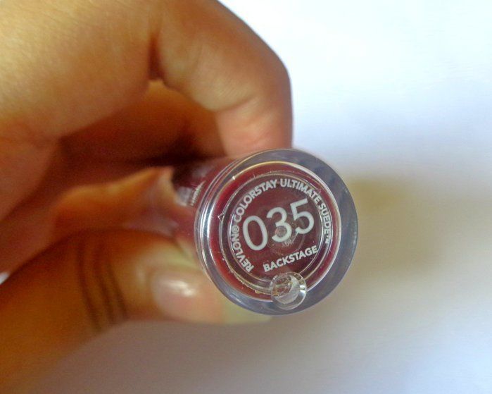 Revlon Backstage Colorstay Ultimate Suede Lipstick Review1