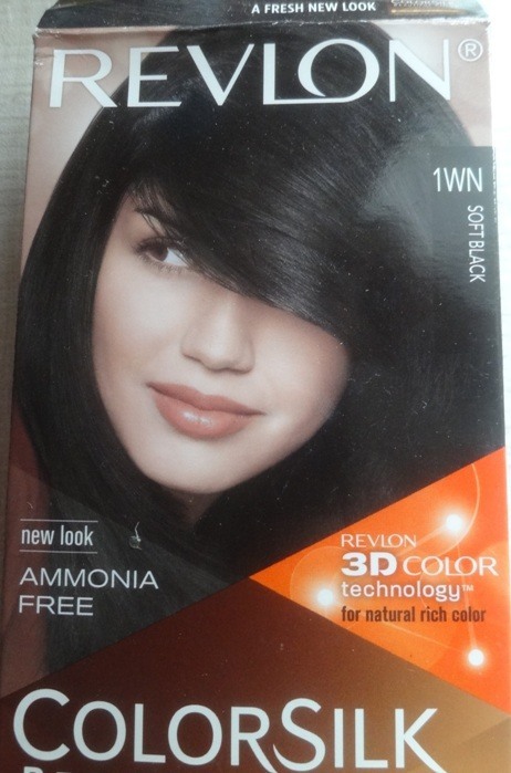 Revlon Colorsilk 1WN Soft Black 3D Technology Hair Color Review1