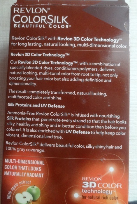 Revlon Colorsilk 1WN Soft Black 3D Technology Hair Color Review2