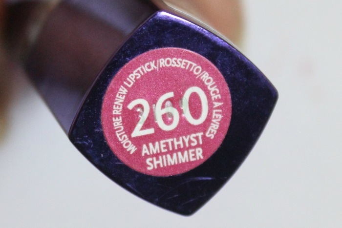Rimmel Amethyst Shimmer Moisture Renew Lipstick