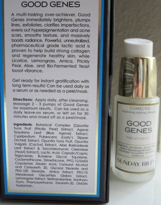 Sunday Riley Good Genes All-In-One Lactic Acid Treatment Review1