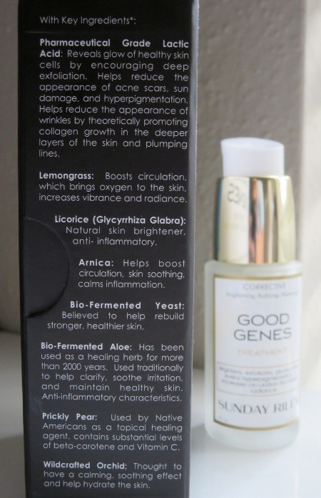 Sunday Riley Good Genes All-In-One Lactic Acid Treatment Review3