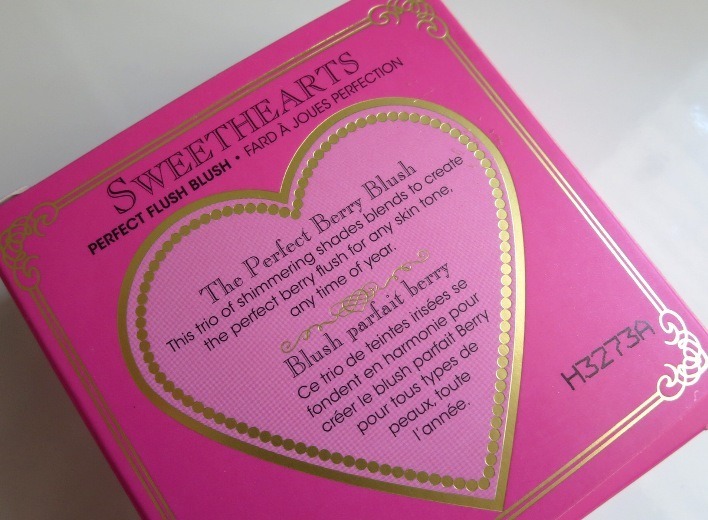 Too Faced Sweethearts Something About Berry Perfect Flush Blush