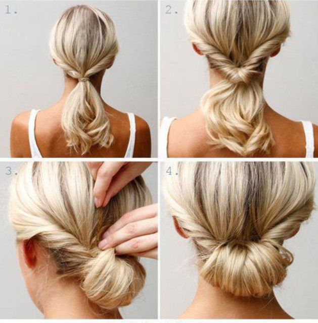 How To Make A Bun With Short Hair 11 Super Easy Short Hairstyles