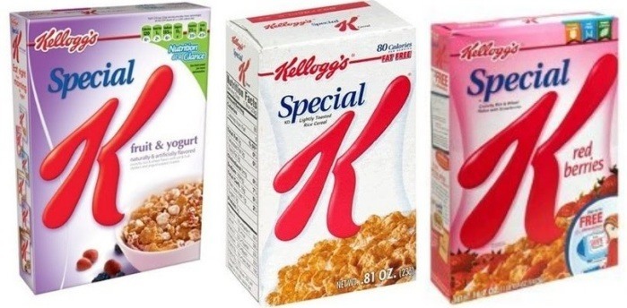 breakfast cereal packaging