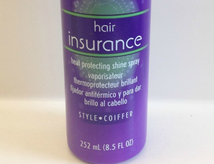 Aussie Hair Insurance Heat Protectant Shine Spray review