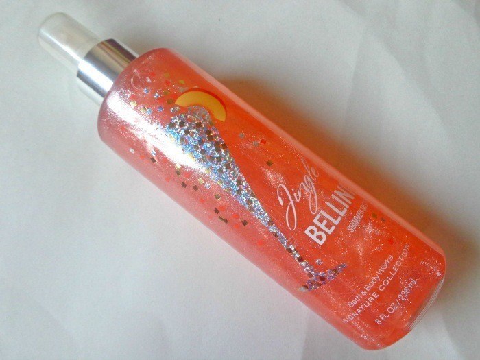 Bath and Body Works Jingle Bellini Shimmer Mist Review
