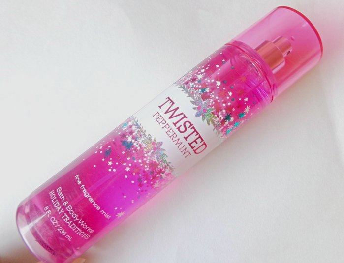 Bath and Body Works Twisted Peppermint Fine Fragrance Mist Review