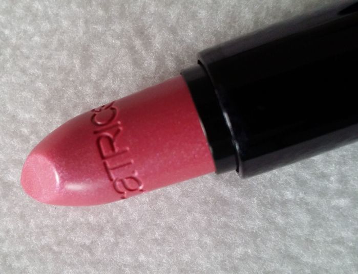Catrice 410 Rocking Like A Pink Star Ultimate Colour Lipstick Review2