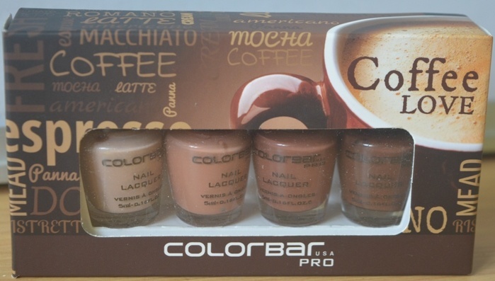 Colorbar Coffee Love Nail Lacquer Pro Kit Review