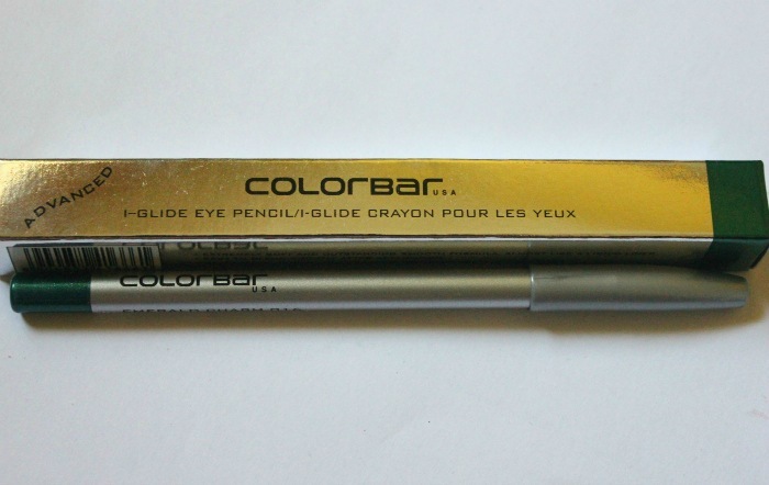 Colorbar Emerald Green I-Glide Eye Pencil Review + EOTD