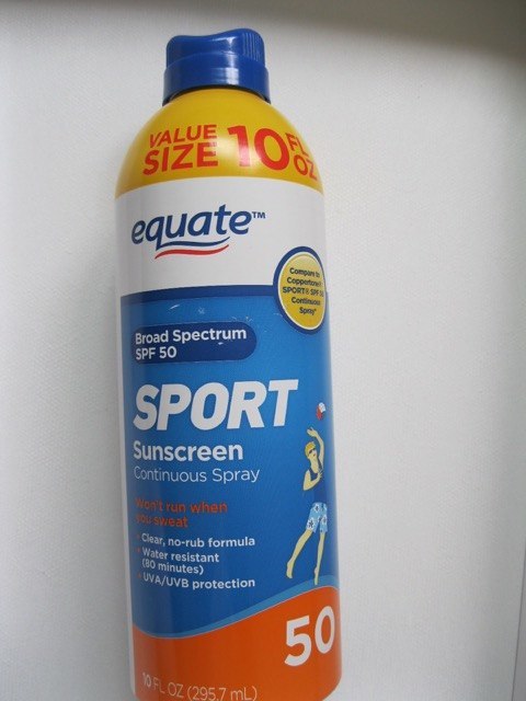 Equate Sport Continuous Spray Sunscreen SPF 50