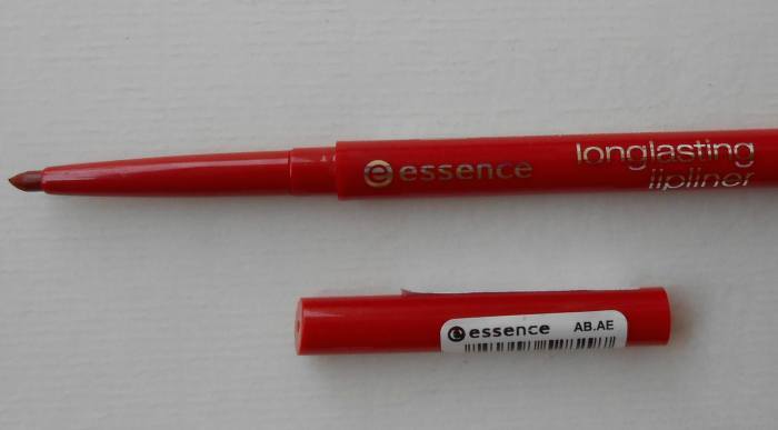 Essence Ready For Red Long-Lasting Lip Liner Review packaging