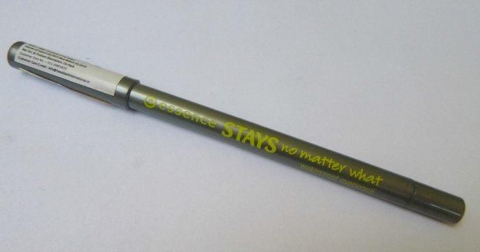 Essence stays no matter what waterproof eye pencil in smokey grey Pencil