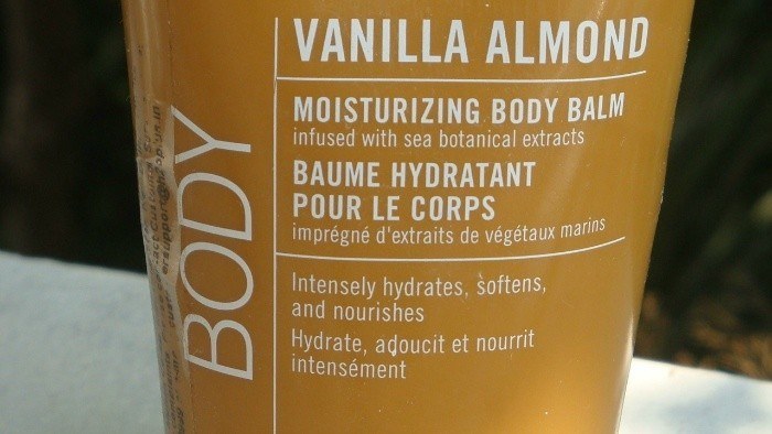 H20 plus Vanilla Almond Moisturizing Body Balm Close Up