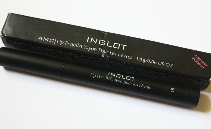 Inglot #16AMC Lip Pencil Review4