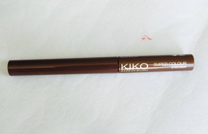 KIKO 102 Bronze Super Colour Eyeliner Review5