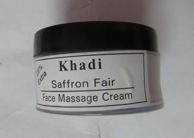 Khadi Saffron Fair Face Massage Cream 4