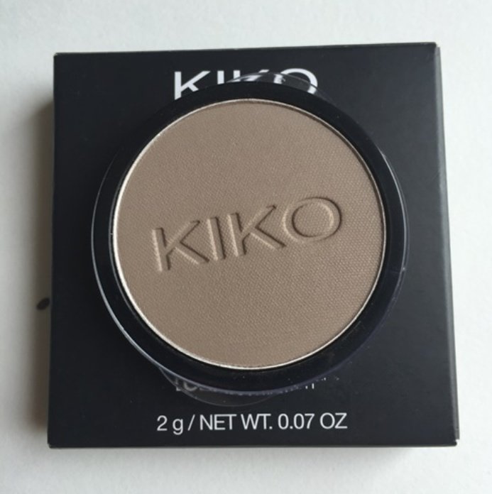 Kiko #239 Mat Gray Taupe Infinity Eyeshadow Review