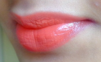 Lakme Absolute Orange Tease Lip Tint Crème Review lipswatch