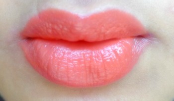 Lakme Absolute Orange Tease Lip Tint Crème lipswatch