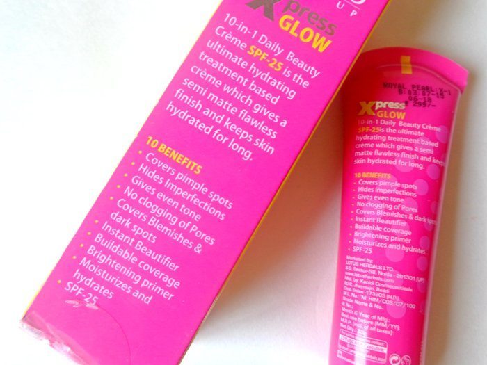 Lotus Xpress Glow 10-in-1 Daily Beauty Creme SPF 25 4