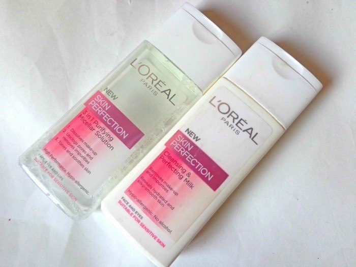 L’Oreal Paris Skin Perfection Cleansing and Perfecting Milk Micellar water