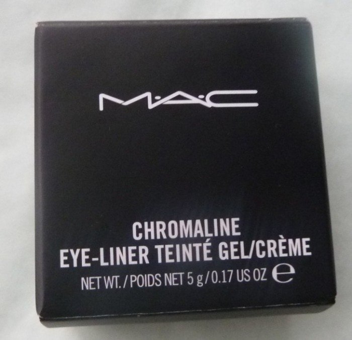 MAC Chromaline Black Black Eyeshadow Box