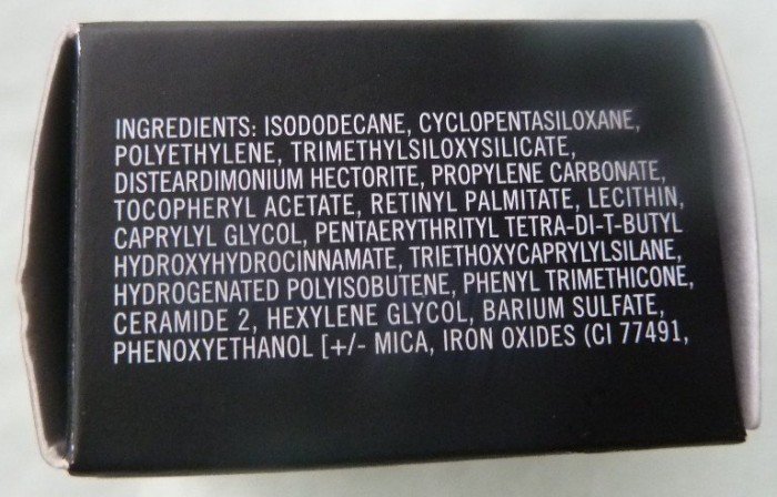 MAC Chromaline Black Black Eyeshadow Ingredients