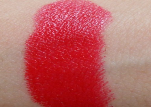 Makeup Revolution Atomic Ruby Lipstick Swatch
