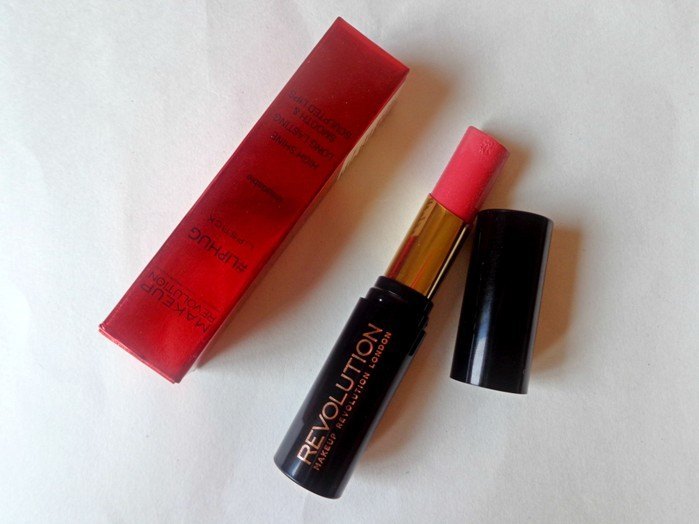 Makeup Revolution Insatiable #Liphug Lipstick Review2