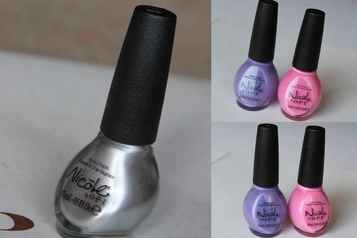 Nicole by OPI Nail Lacquer Positive Energy, In Sync with Pink, Oh That’s Just Grape Review7