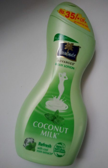 Parachute Advansed Coconut Milk Refresh Body Lotion Review