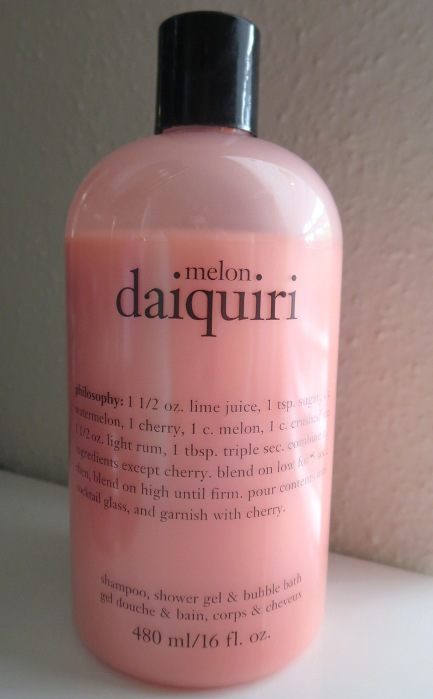 Philosophy Melon Daiquiri Shampoo, Shower Gel and Bubble Bath Review