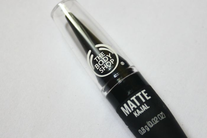 The Body Shop Matte Kajal Review packaging