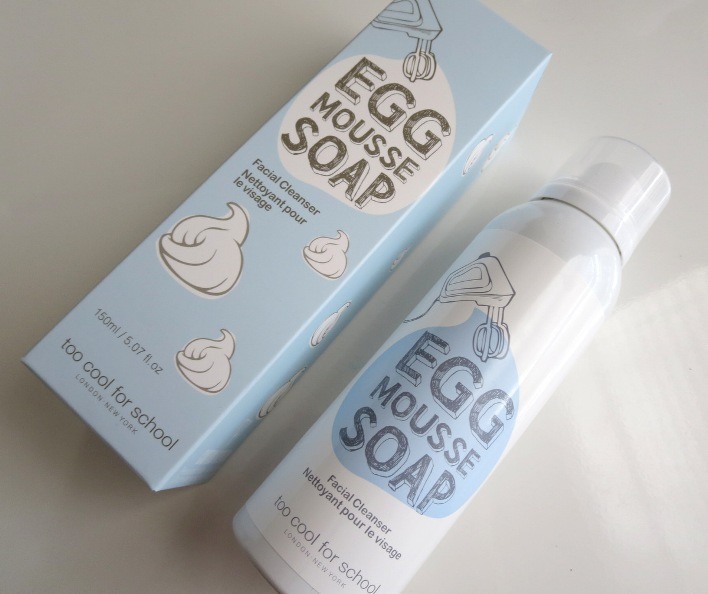Too Cool For School Egg Mousse Soap Facial Cleanser