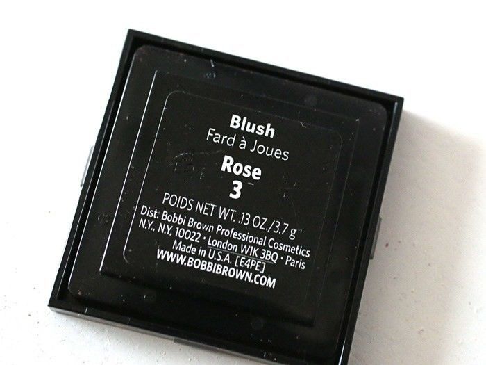 bobbi brown blush rose review, swatch