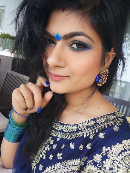 karvachauth makeup 2015-2