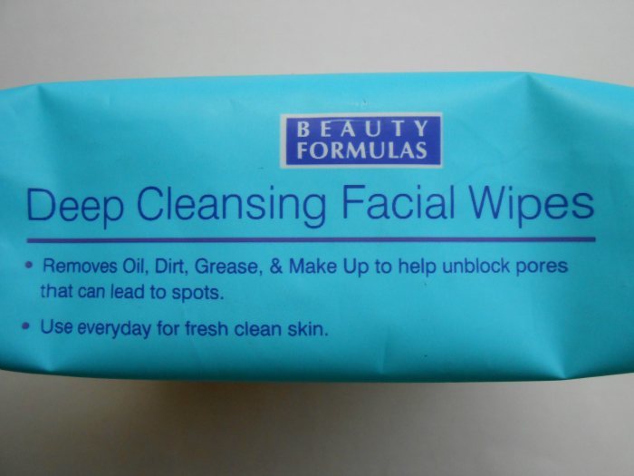 Beauty Formulas Deep Cleansing Facial Wipes Review description