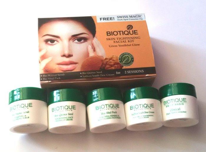 Biotique Skin Tightening Facial Kit Review