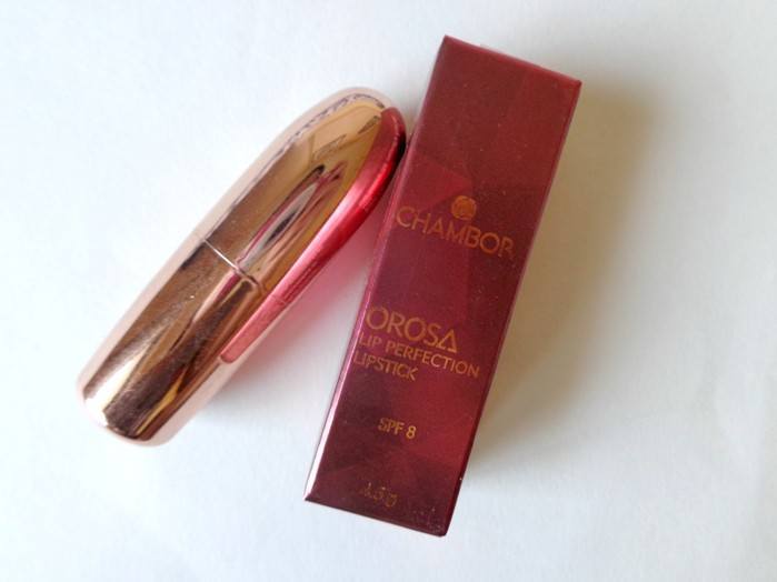 Chambor Orosa #554 Insanely Pink Lip Perfection Lipstick Review