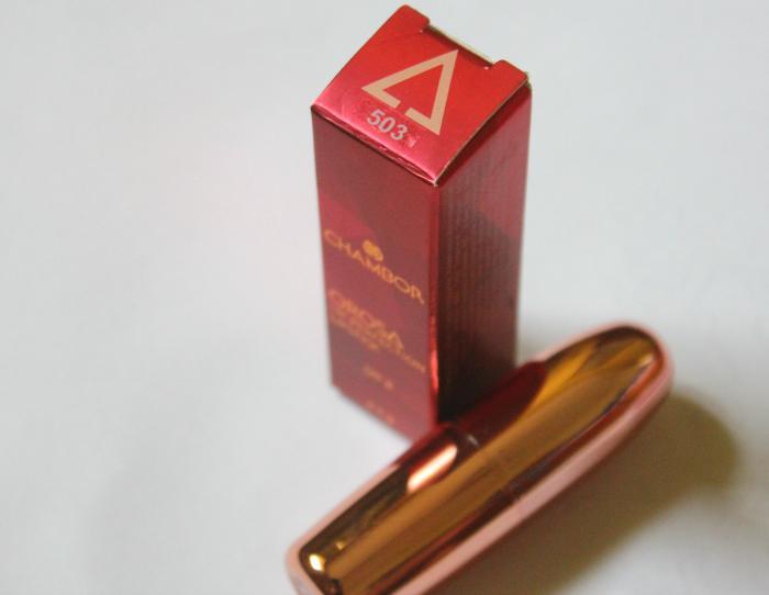 Chambor Orosa Oh My Rouge #503 Lip Perfection Lipstick Review number