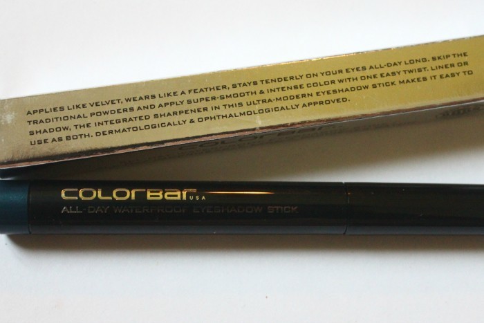 Colorbar Moss All Day Waterproof Eyeshadow Stick Review description