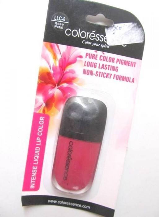 Coloressense Rose Petal Intense Long Wear Liquid Lip Color2