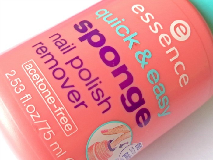 Essence Quick & Easy Sponge Nail Polish Remover Review