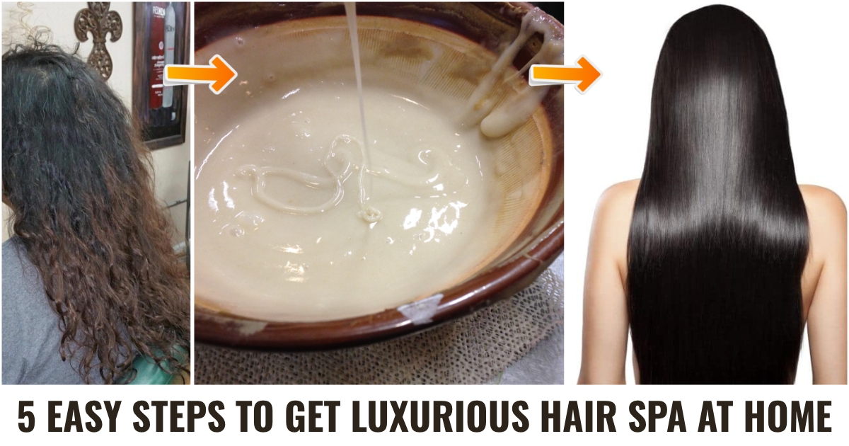 5 Easy Steps To Get A Luxurious Hair Spa at Home
