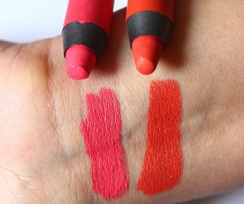 Faces Obsession Ultime Pro Starry Matte Lip Crayon Review swatch